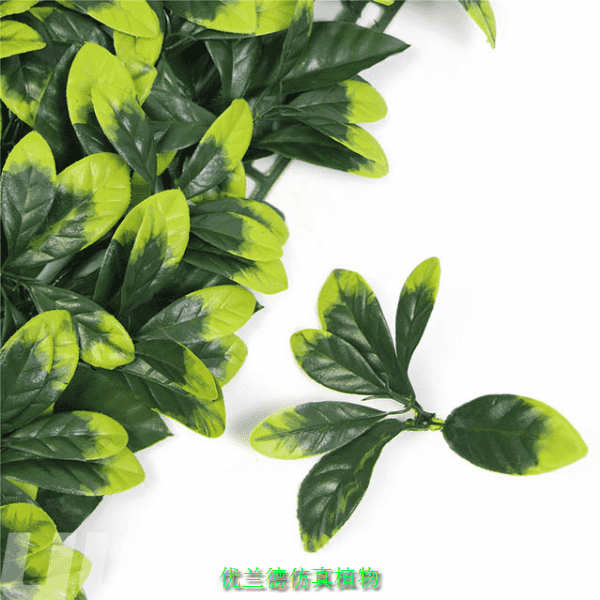 阻燃B級片狀仿真植物桂花葉